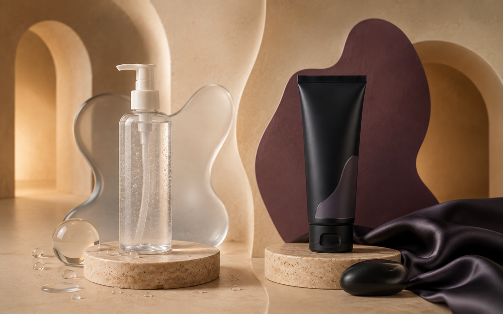 Wasserbasiertes oder silikonbasiertes Gleitgel?