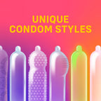 ONE Mixed Pleasures – Kondom-Mix mit sechs Sorten 53 mm, 12 Stück – Produktbild 10
