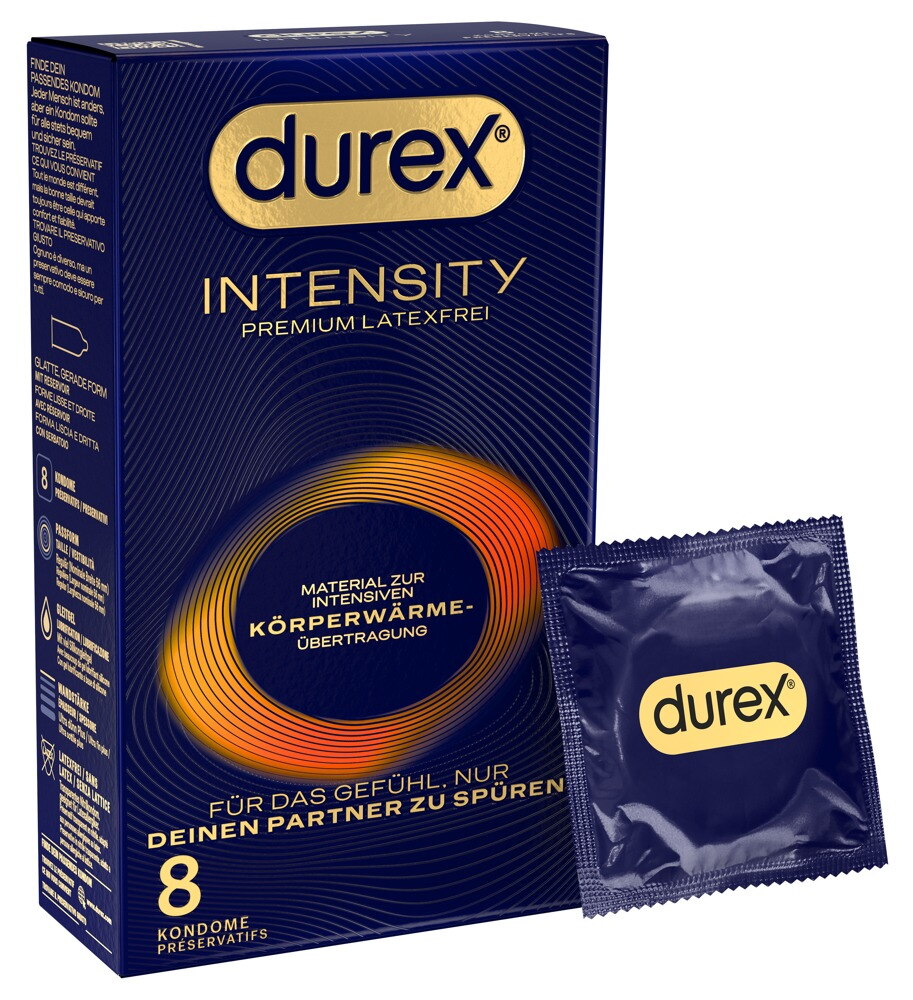 Durex Intensity – latexfreie ultradünne Kondome 56 mm, 8 Stück – Produktbild 7
