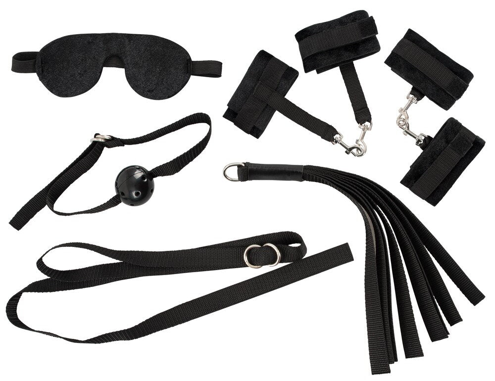 Accessoire Bizarre Fessel-Set – 6-teilig – Produktansicht