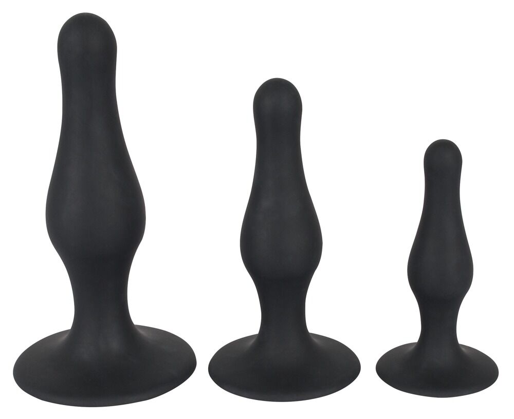 PRO ANAL 3er Analplug-Set – progressives Einsteiger-Set – Produktbild