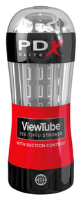 PDX Elite ViewTube – transparenter Masturbator – Produktansicht