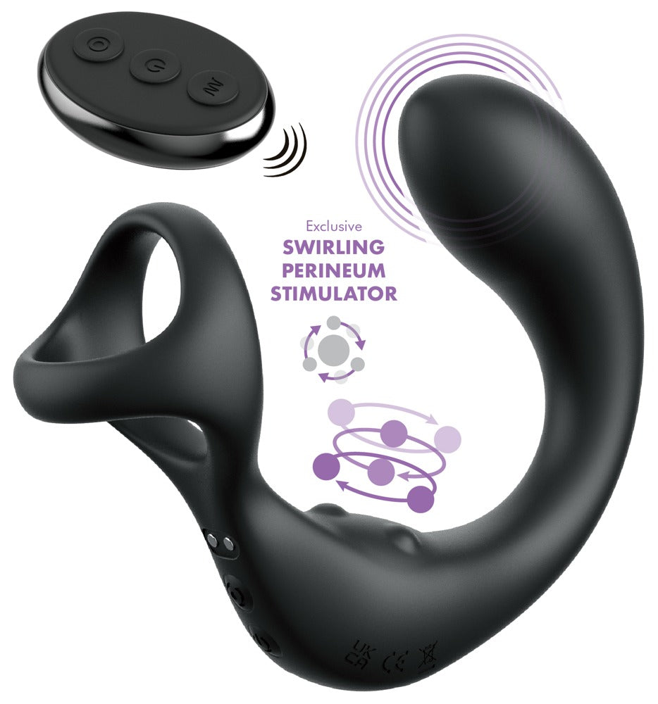 Anal Fantasy Elite Taint-Alizer – Prostata-Vibrator mit Ring – Produktansicht