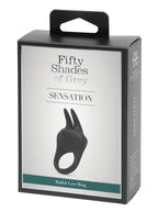 Verpackung: Fifty Shades Sensation Rabbit Love Ring Vibro-Penisring