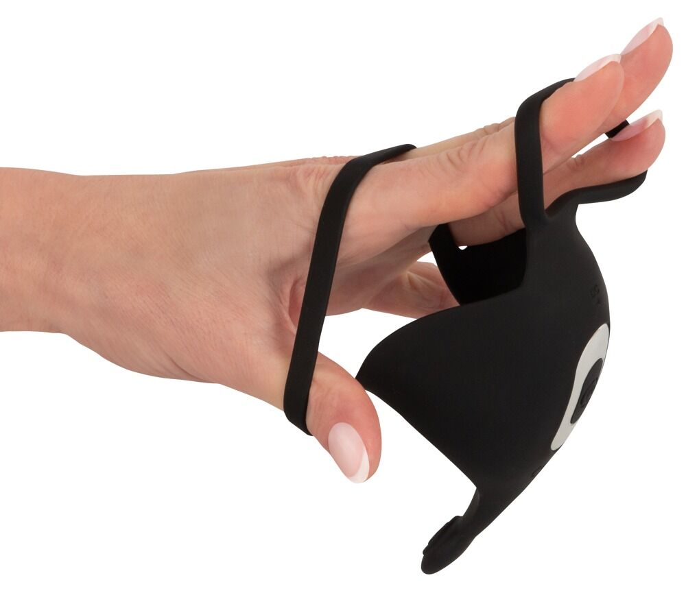 Rebel Cock Ring with RC Ball Massager