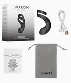SVAKOM Benedict – Penis-/Hodenring mit Perineum-Vibrator – Penisring