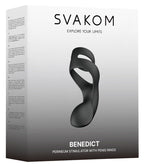 SVAKOM Benedict – Penis-/Hodenring mit Perineum-Vibrator – Penisring