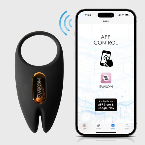 SVAKOM Winni 2 – Vibro-Penisring mit App & Fernbedienung – Produktansicht