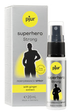 pjur superhero – Penispflegespray, 20 ml – Strong – 20 ml – Produktansicht