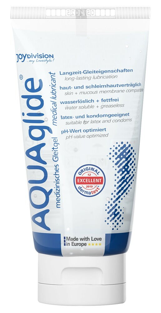 Joydivision AQUAglide 50 ml – veganes Gleitgel auf Wasserbasis, 50 ml – Produkt