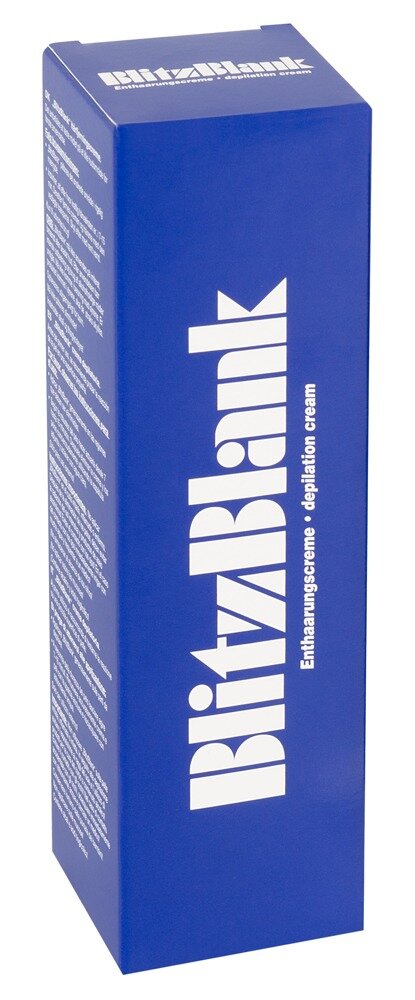 BlitzBlank Enthaarungscreme – 125 ml – Intimpflege