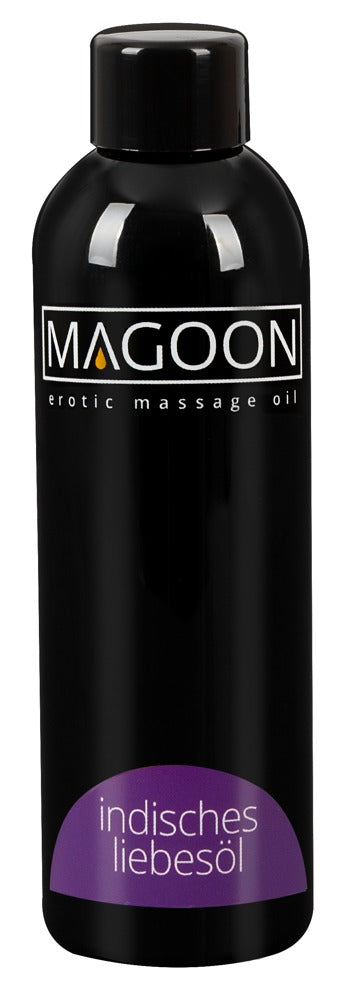 Magoon Massageöl – 6 Düfte in 3 Größen – Indisches Liebesöl, 200 ml