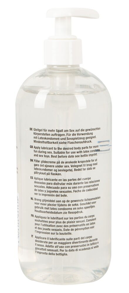 Just Glide Anal – dickflüssigeres Anal-Gleitgel – 500 ml – Produktbild 3
