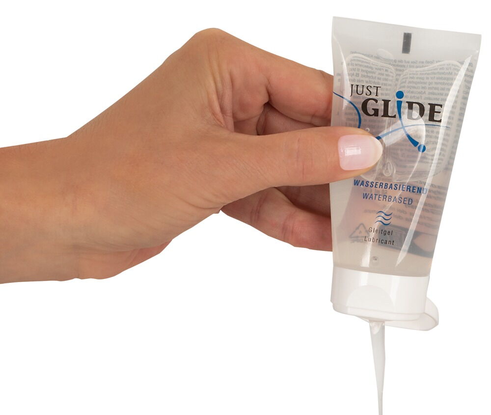 Just Glide Wasserbasierend – klassisches Gleitgel auf Wasserbasis – 50 ml – Produktbild 3