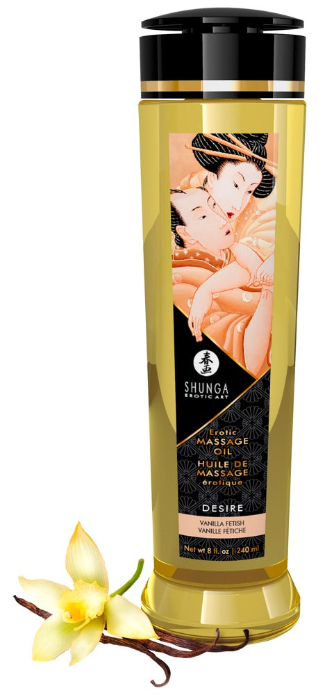 Shunga Erotic Massage Oil – natürliche Massageöle – Vanilla