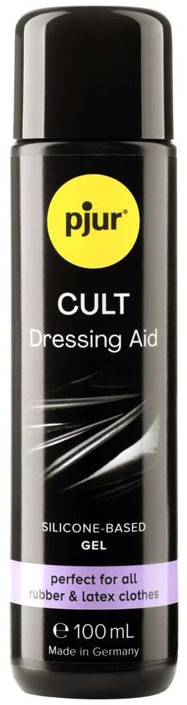 pjur CULT – Anziehhilfe für Latexkleidung, 100 ml – Produktansicht