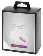 Fifty Shades Play Nice Date Night Idea Cards