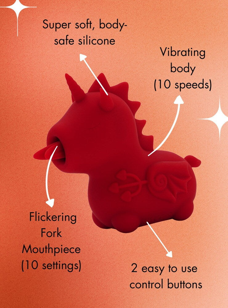 Unihorn Blaze Diablo – Auflegevibrator – Bild 6