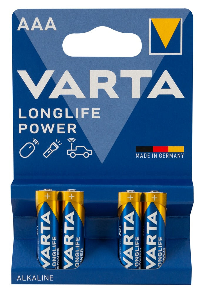VARTA – Batterien in verschiedenen Bauformen – Produktansicht