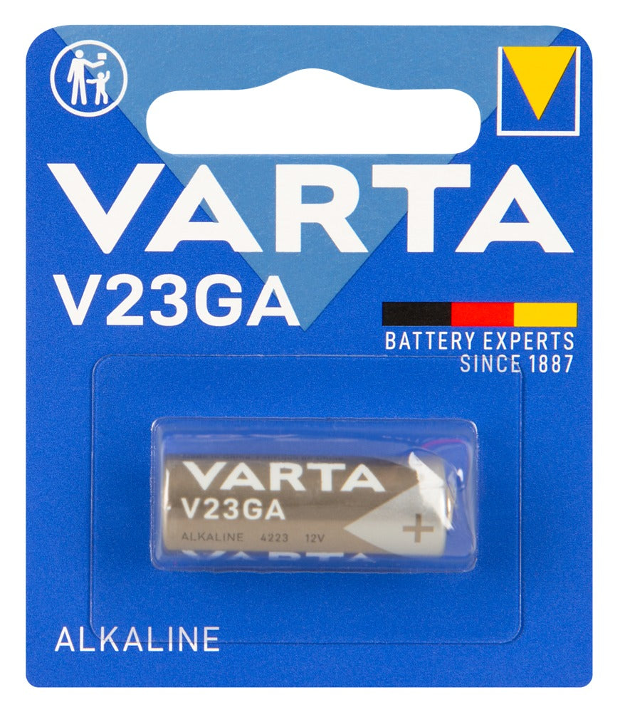 VARTA – Batterien in verschiedenen Bauformen – LR23A – 12 V – 1 Stück – Produktansicht