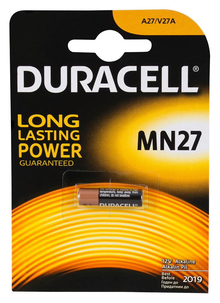 Duracell 27A / MN27 – Batterie, 12 V – Produktansicht