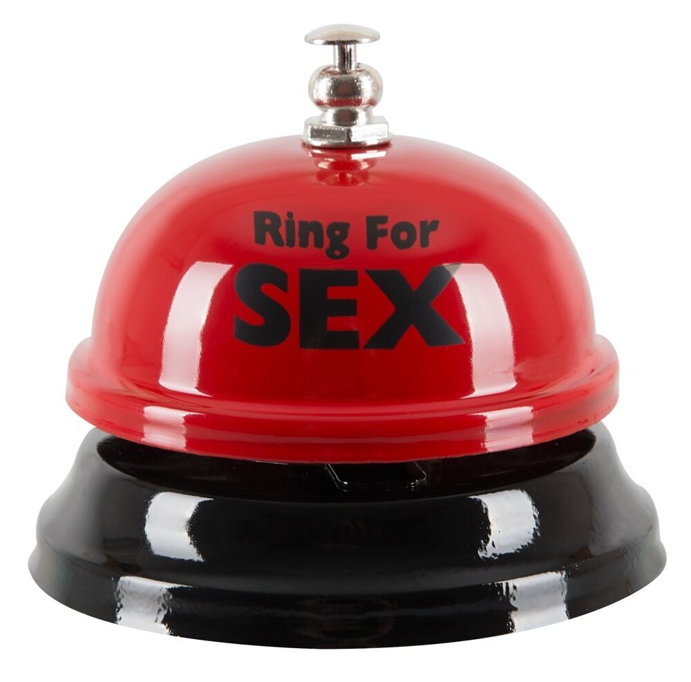 Tischklingel „Ring for Sex“ – Produktansicht