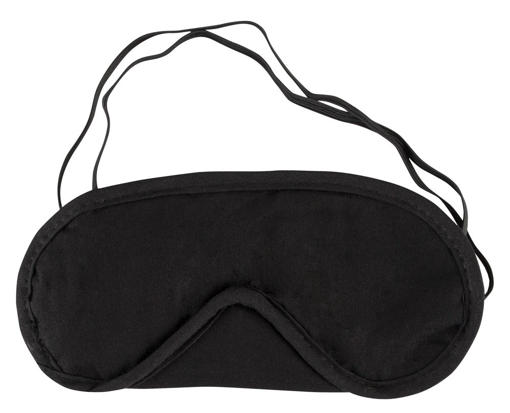 Augenmasken – Zweierset in Rot und Schwarz – Produktansicht
