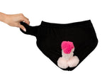 Gag-Slip mit beweglichem Plüsch-Penis – Bild 5