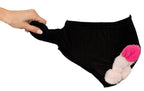 Gag-Slip mit beweglichem Plüsch-Penis – Bild 6