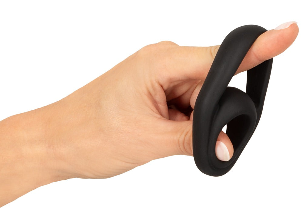 Erecto Cock & Ball Ring 2 – Silikon-Penis-/Hodenring – Produktansicht