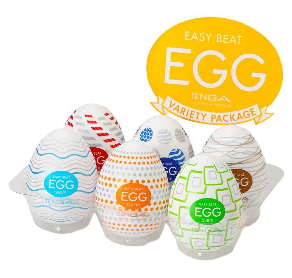 TENGA Egg Variety Standard 6er – Masturbator – Produktbild 1