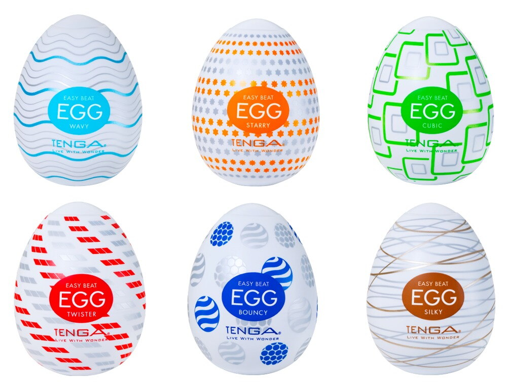 TENGA Egg Variety Standard 6er – Masturbator – Produktbild 2