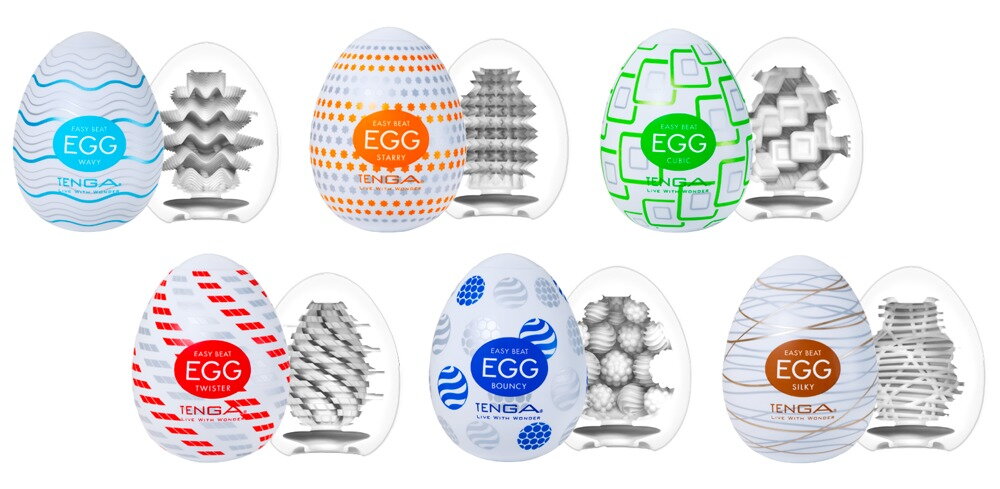 TENGA Egg Variety Standard 6er – Masturbator – Produktbild 3