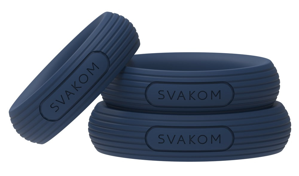 SVAKOM Triooo – drei Silikon-Penisringe – Produktansicht