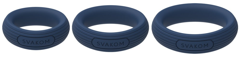SVAKOM Triooo – drei Silikon-Penisringe – Produktansicht