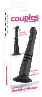 Couples Choice G & P-Spot Thrusting – Stoßvibrator mit Saugfuß – Produktbild 12