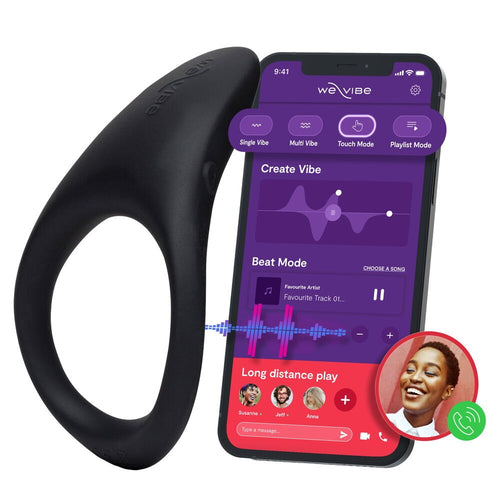 We-Vibe Verge 2 – Vibro-Penisring mit Perineum-Stimulator – Produktansicht