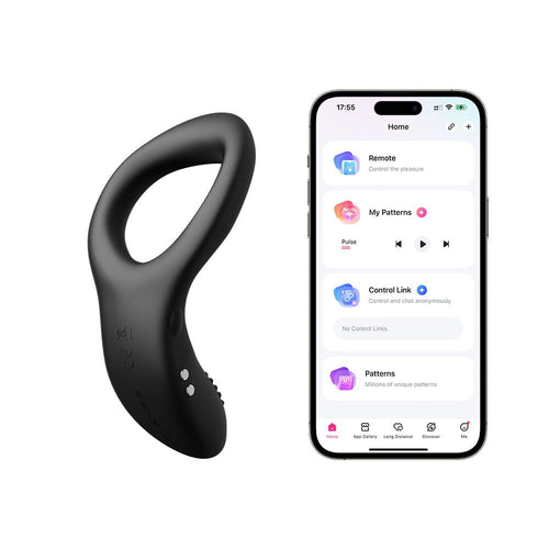 Lovense Diamo – App-gesteuerter Vibro-Penisring – Produktansicht